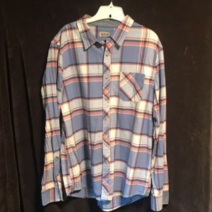 Nordstrom XL 1901 flannel used shirt